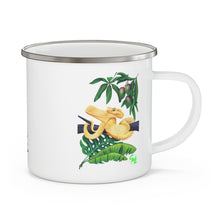 Load image into Gallery viewer, Yellow Eyelash Viper Camping Mug