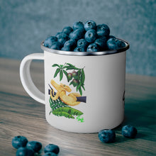 Load image into Gallery viewer, Yellow Eyelash Viper Camping Mug