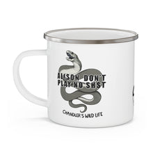 Load image into Gallery viewer, Alison Don't Play No Sh$t Camping Mug