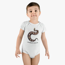 Load image into Gallery viewer, HYBRID VIPER! Baby Bodysuit
